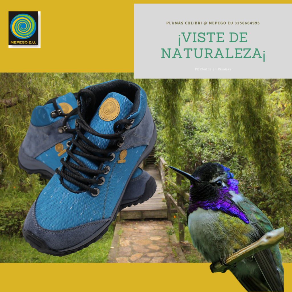 Botas colibri Plata